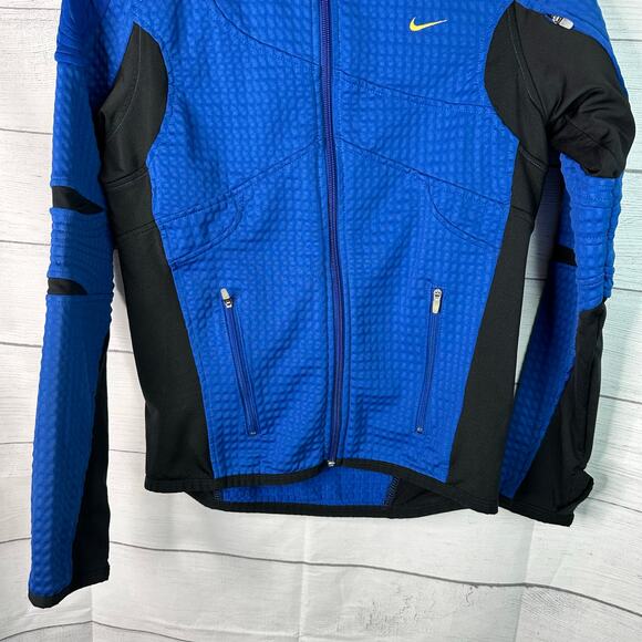Nike Sphere Thermal Womens size XS 0-2 Zip Up Jacket Blue Running Active 157582 - Picture 4 of 10